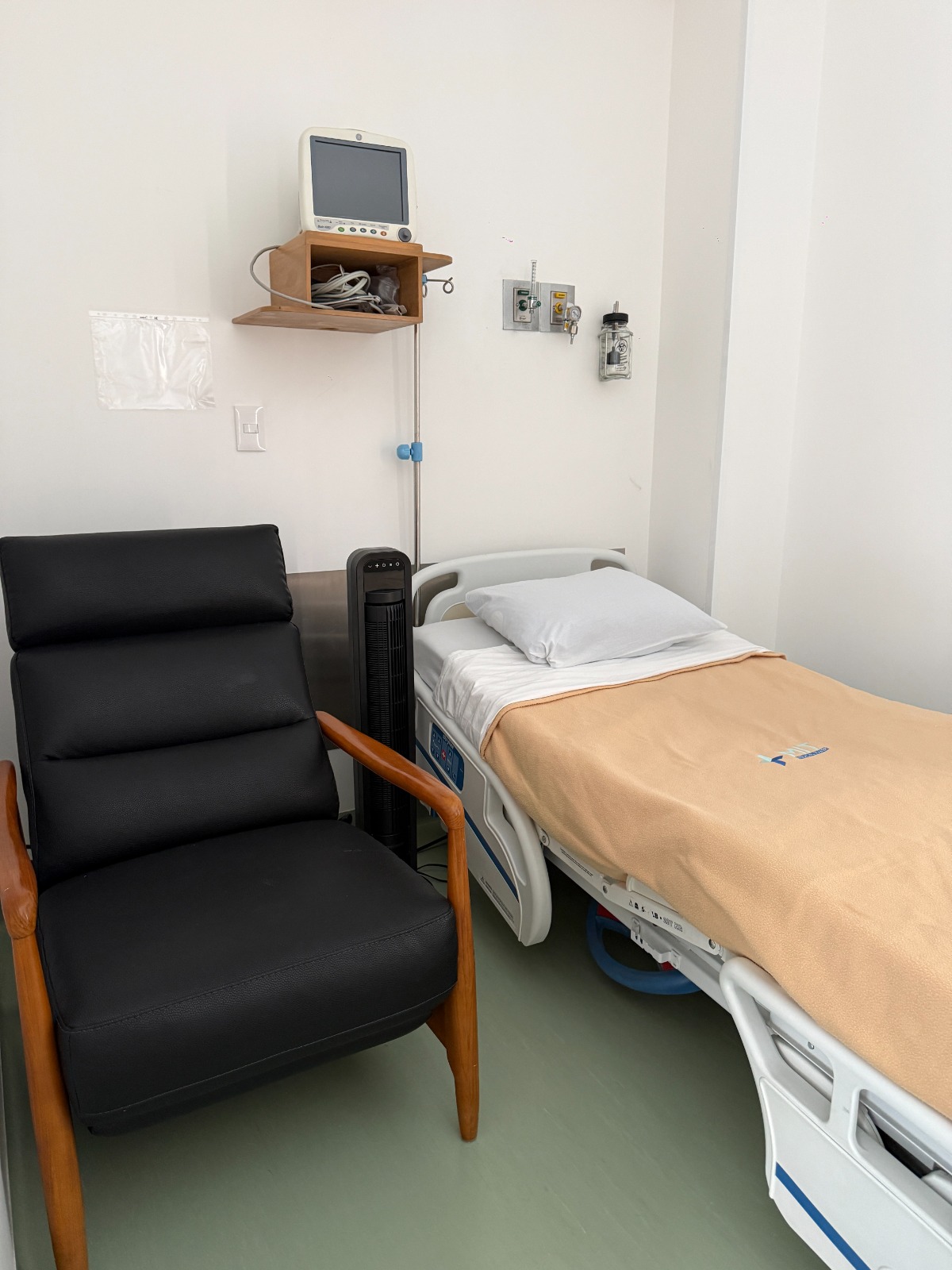 Habitación de hospital MIT Medical Tower